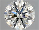Natural Diamond 1.92 Carats, Round with Excellent Cut, J Color, VS1 Clarity and Certified by GIA