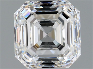 Foto Diamante Natural 1.20 quilates, Asscher , Color E, claridad VS2 y certificado GIA de
