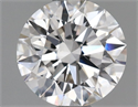 Lab Grown Diamond 1.09 Carats, Round with Ideal Cut, D Color, VS1 Clarity and Certified by IGI