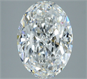 Diamante Natural 3.01 quilates, Ovalado , Color E, claridad VS1 y certificado GIA