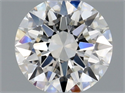 Diamante Natural 0.40 quilates, Redondo , Color F, claridad VS1 y certificado GIA