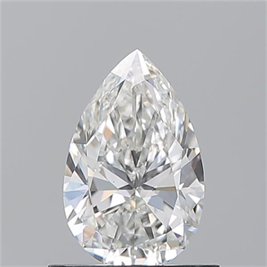 Picture of Natural Diamond 0.70 Carats, Pear with  Cut, F Color, VS2 Clarity and Certified by GIA