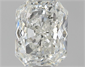 Natural Diamond 1.02 Carats, Radiant with  Cut, I Color, SI1 Clarity and Certified by GIA