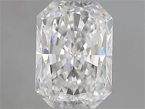 Foto Diamante Natural 2.01 quilates, Radiante , Color F, claridad VS2 y certificado GIA de
