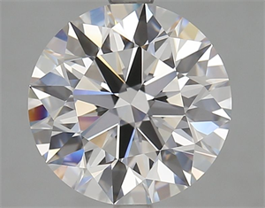 Picture of Lab Grown Diamond 3.62 Carats, Round with Excellent Cut, D Color, VVS1 Clarity and Certified by GIA