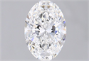 Natural Diamond 0.73 Carats, Oval with  Cut, F Color, VVS1 Clarity and Certified by GIA