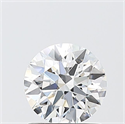 Lab Grown Diamond 1.05 Carats, Round with Ideal Cut, D Color, VS1 Clarity and Certified by IGI