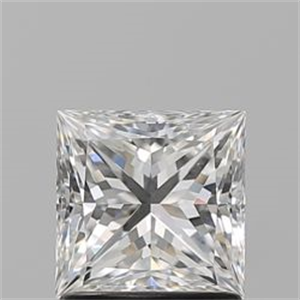 Foto Diamante Natural 1.30 quilates, Princesa , Color H, claridad VVS2 y certificado GIA de