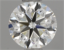 Natural Diamond 0.70 Carats, Round with Very Good Cut, I Color, VS1 Clarity and Certified by IGI