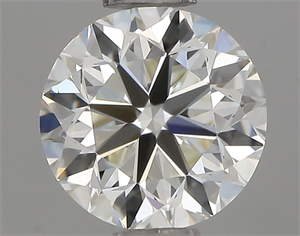 Picture of Natural Diamond 0.70 Carats, Round with Very Good Cut, I Color, VS1 Clarity and Certified by IGI