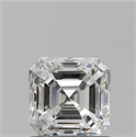 Diamante Natural 1.01 quilates, Asscher , Color G, claridad VVS2 y certificado GIA