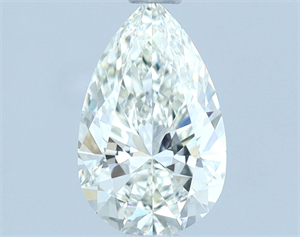 Picture of Natural Diamond 1.02 Carats, Pear with  Cut, H Color, VVS2 Clarity and Certified by IGI