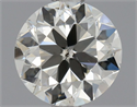Natural Diamond 0.80 Carats, Round with Very Good Cut, K Color, SI2 Clarity and Certified by GIA