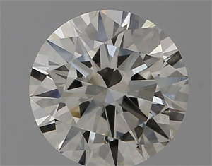 Picture of Natural Diamond 0.73 Carats, Round with Excellent Cut, I Color, VVS1 Clarity and Certified by IGI