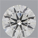 Natural Diamond 0.60 Carats, Round with Excellent Cut, J Color, VS2 Clarity and Certified by IGI