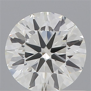 Picture of Natural Diamond 0.60 Carats, Round with Excellent Cut, J Color, VS2 Clarity and Certified by IGI