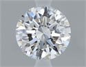 Diamante Natural 0.40 quilates, Redondo , Color D, claridad VVS2 y certificado GIA