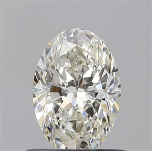 Picture of Natural Diamond 0.60 Carats, Oval with  Cut, I Color, VS1 Clarity and Certified by GIA