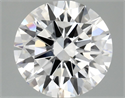 Del inventario de diamantes de laboratorio, 2.52 quilates, Redondo , Color F, claridad VVS2 y certificado IGI