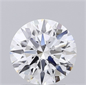 Lab Grown Diamond 2.10 Carats, Round with Ideal Cut, D Color, VS1 Clarity and Certified by IGI