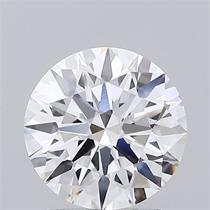 Picture of Lab Grown Diamond 2.10 Carats, Round with Ideal Cut, D Color, VS1 Clarity and Certified by IGI