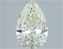 Natural Diamond 2.57 Carats, Pear with  Cut, K Color, SI2 Clarity and Certified by IGI