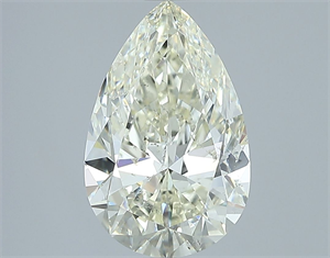 Picture of Natural Diamond 2.57 Carats, Pear with  Cut, K Color, SI2 Clarity and Certified by IGI