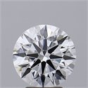 Lab Grown Diamond 3.64 Carats, Round with Ideal Cut, G Color, VS1 Clarity and Certified by IGI