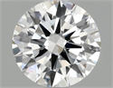 Lab Grown Diamond 1.00 Carats, Round with Ideal Cut, D Color, VS1 Clarity and Certified by IGI