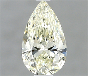 Picture of Natural Diamond 0.53 Carats, Pear with  Cut, K Color, VVS1 Clarity and Certified by IGI