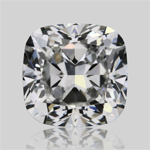 Foto Diamante Natural 0.51 quilates, Del cojín , Color F, claridad VS2 y certificado GIA de