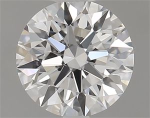 Picture of Natural Diamond 0.75 Carats, Round with Excellent Cut, D Color, VVS2 Clarity and Certified by GIA