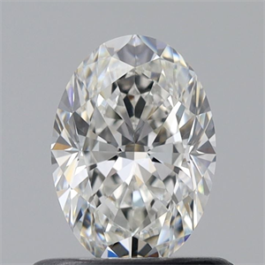 Picture of Natural Diamond 0.60 Carats, Oval with  Cut, F Color, VVS2 Clarity and Certified by GIA
