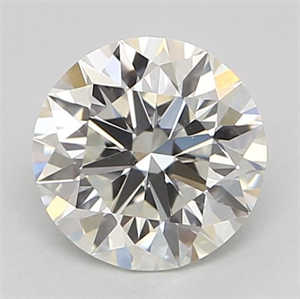 Picture of Natural Diamond 0.51 Carats, Round with Excellent Cut, J Color, SI1 Clarity and Certified by GIA