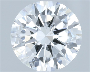 Foto Diamante Natural 0.50 quilates, Redondo , Color E, claridad SI1 y certificado GIA de