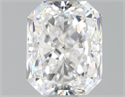 Natural Diamond 0.76 Carats, Radiant with  Cut, D Color, VS1 Clarity and Certified by GIA