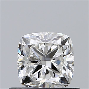 Picture of Natural Diamond 0.52 Carats, Cushion with  Cut, G Color, VS2 Clarity and Certified by GIA