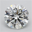 Del inventario de diamantes de laboratorio, 2.51 quilates, Redondo , Color D, claridad VVS1 y certificado GIA