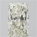 Natural Diamond 1.50 Carats, Radiant with  Cut, L Color, SI2 Clarity and Certified by GIA
