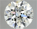 Natural Diamond 1.00 Carats, Round with Excellent Cut, K Color, VS1 Clarity and Certified by GIA