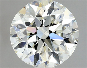 Picture of Natural Diamond 1.00 Carats, Round with Excellent Cut, K Color, VS1 Clarity and Certified by GIA