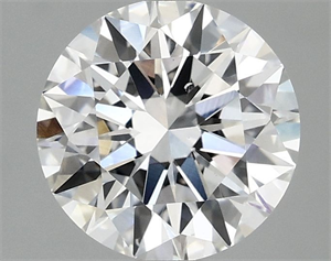 Picture of Lab Grown Diamond 2.06 Carats, Round with Excellent Cut, D Color, VS2 Clarity and Certified by IGI