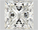 Natural Diamond 1.05 Carats, Princess with  Cut, H Color, VVS2 Clarity and Certified by GIA