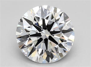 Picture of Lab Grown Diamond 4.10 Carats, Round with Ideal Cut, G Color, VVS2 Clarity and Certified by IGI