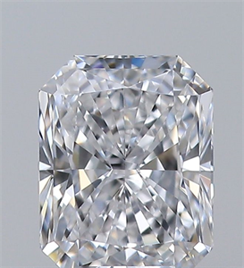 Picture of Natural Diamond 0.30 Carats, Radiant with  Cut, D Color, VVS1 Clarity and Certified by GIA