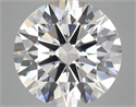 Lab Grown Diamond 7.01 Carats, Round with Ideal Cut, G Color, VS2 Clarity and Certified by IGI