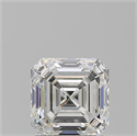 Natural Diamond 1.50 Carats, Asscher with  Cut, G Color, VS1 Clarity and Certified by GIA