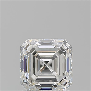 Picture of Natural Diamond 1.50 Carats, Asscher with  Cut, G Color, VS1 Clarity and Certified by GIA