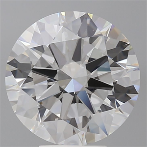 Picture of Lab Grown Diamond 6.02 Carats, Round with Excellent Cut, E Color, VVS2 Clarity and Certified by IGI