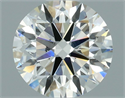 Natural Diamond 0.70 Carats, Round with Excellent Cut, J Color, SI1 Clarity and Certified by GIA